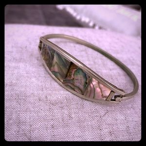 Silver and Mother of Pearl bracelet